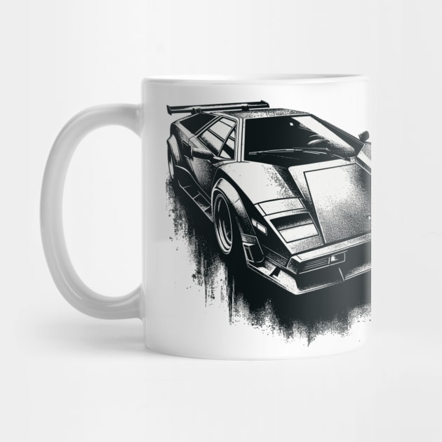 Lamborghini Countach by Vehicles-Art